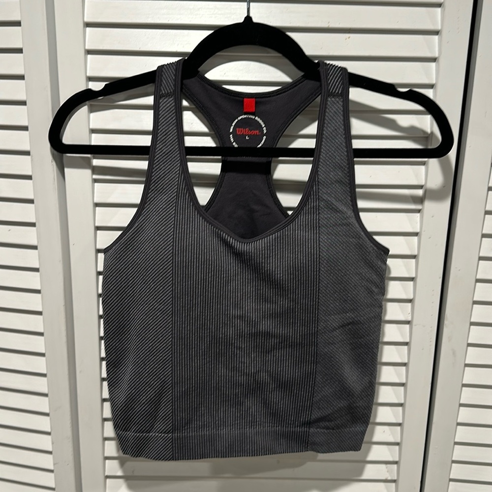 Wilson activewear top with built in bra